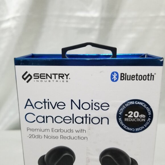 Sentry Bluetooth Active Noise Cancelation Earbuds with 20 db Noise Reduction
